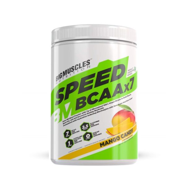 Bigmuscles Nutrition Speed BCAAX7 360G|30 Serving (Mango Candy)