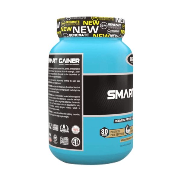 Bigmuscles Nutrition Smart Gainer 2.2 Lbs (Strawberry Twirl)