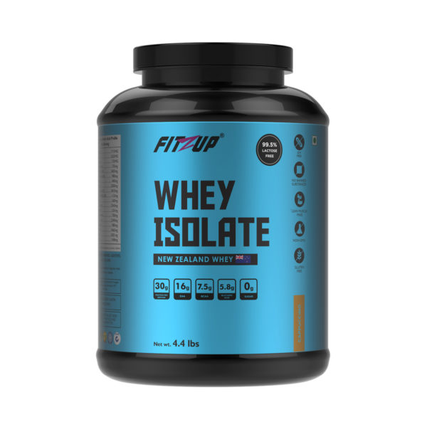 Fitzup Whey Isolate Cappuccino 4.4 Lbs