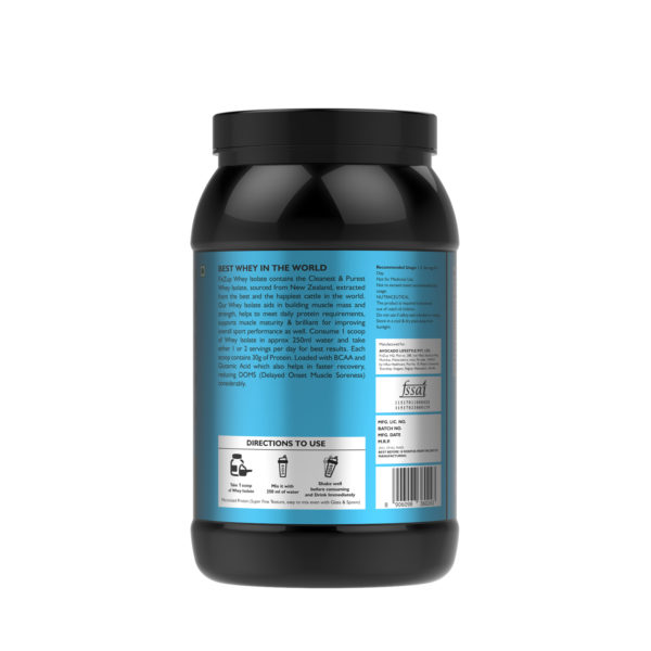 Fitzup Whey Isolate Cappuccino 2.3 Lbs