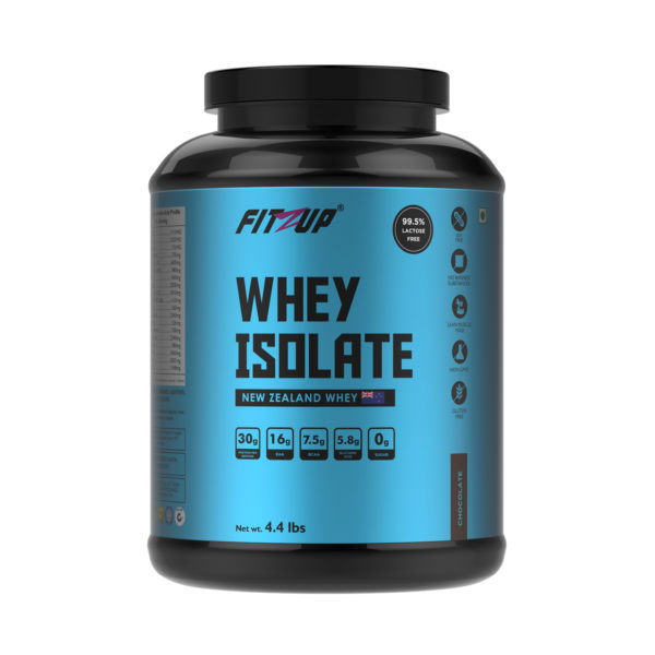 Fitzup Whey Isolate Chocolate 4.4 Lbs