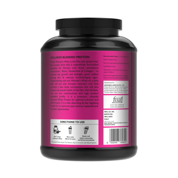Fitzup Womens Whey Cappuccino 4.4 Lbs