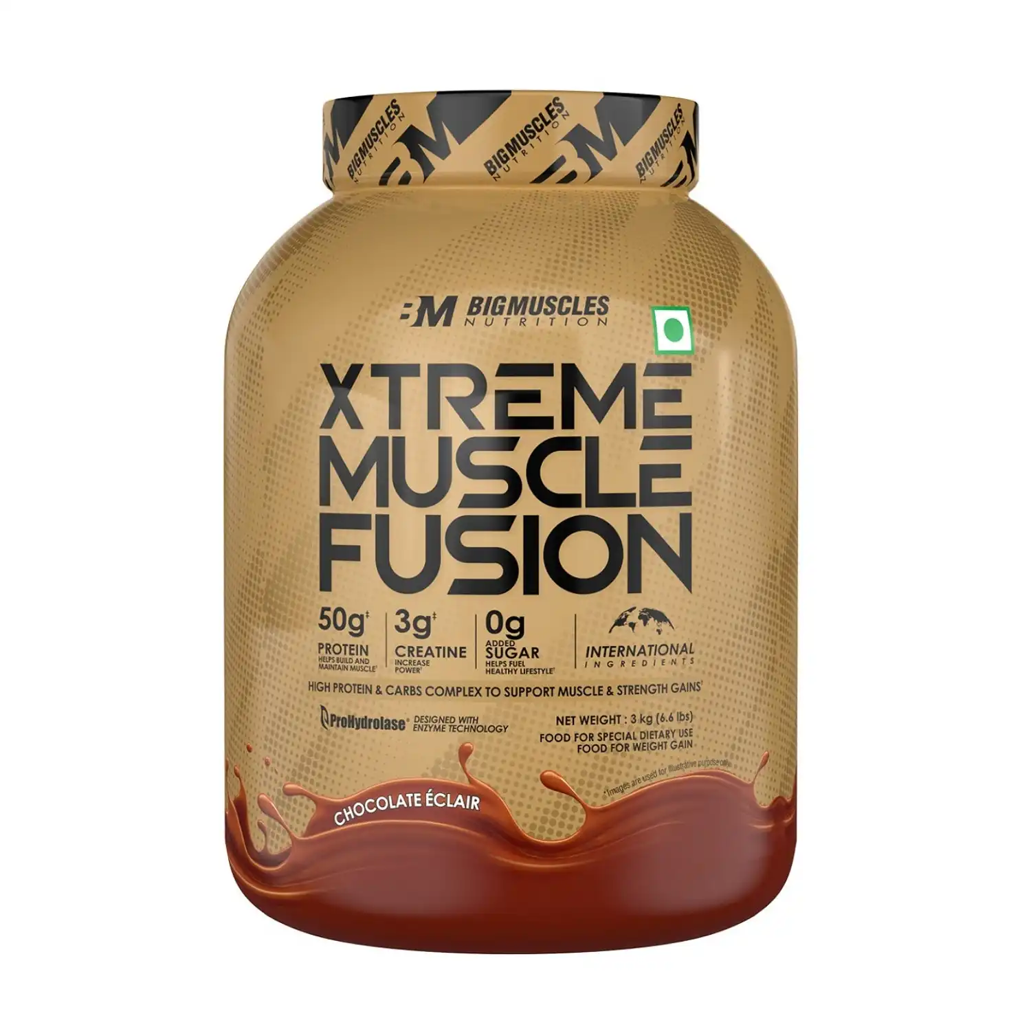 Bigmuscles Nutrition Xtreme Muscle Fusion 6 Lbs (Chocolate Malt)