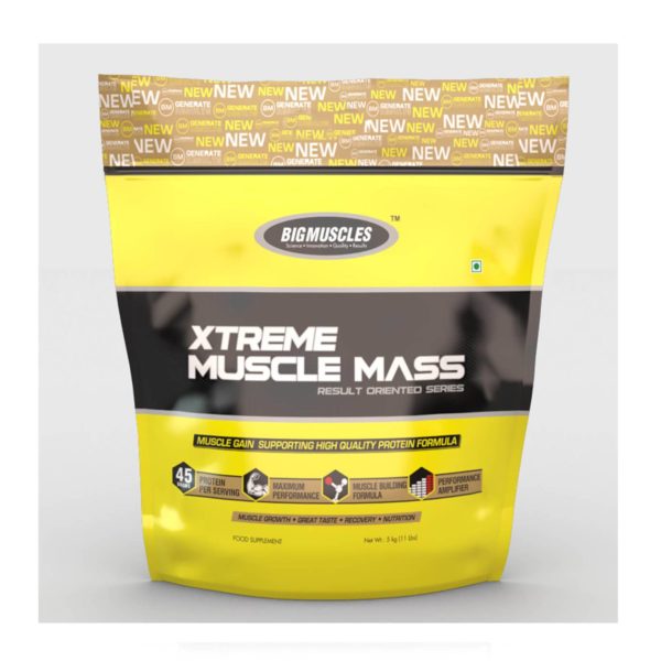 Bigmuscles Nutrition Xtreme Muscle Mass 11 Lbs (Cookie & Cream)