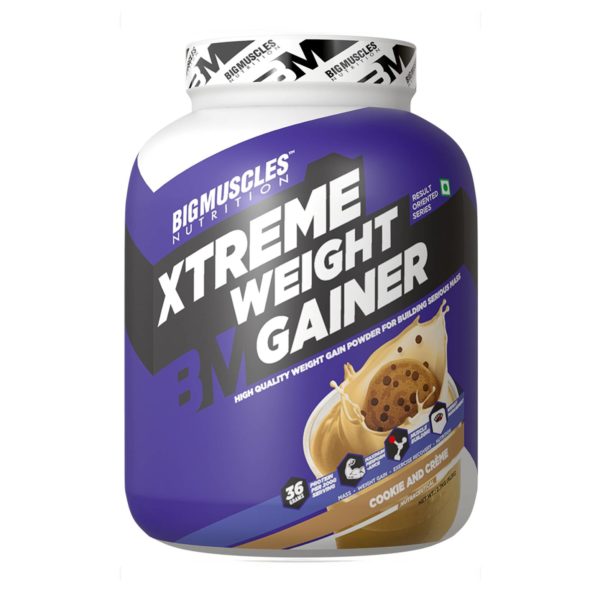 Bigmuscles Nutrition Xtreme Weight Gainer 6 Lbs (Cookie & Cream)