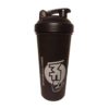 MuscleFlex Black Shaker Bottle 650ml