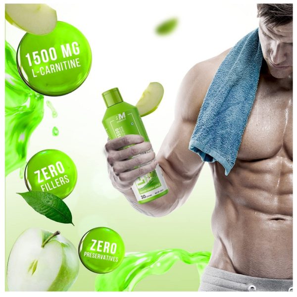 Bigmuscles Nutrition L-Carnicut 1500mg 450ml (Smash Green Apple) 2