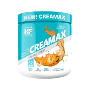 HF Series Creamax Creatine Monohydrate 250g 62Servings (Orange Burst)