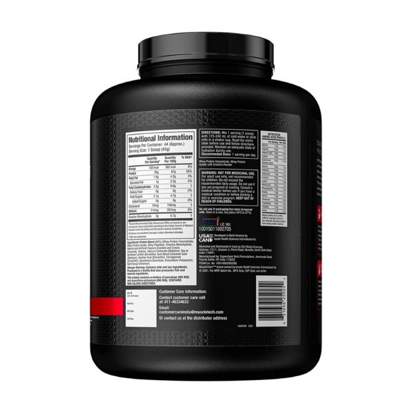 Muscletech Performance Series Nitrotech Whey Protein 2Kg (Cookies & Cream)