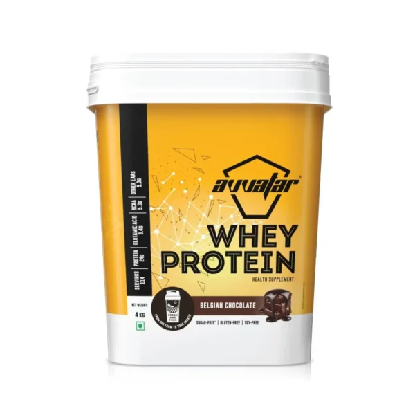 Avvatar Whey Protein 4Kg (Belgian Chocolate)