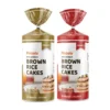 Pintola Organic Wholegrain Brown Rice Cakes Combo Pack (All Natural) (Multigrain and Unsalted) (130g x 2)