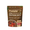 PINTOLA 22g High Protein Oats 400g, Dark Chocolate,No Refined Sugar, with Almonds Raisin, Pumpkin and Chia Seeds, 8g Fibre, Rolled Oats, Breakfast Cereals | Gluten Free