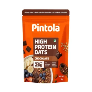 Pintola 26g High Protein Oats 1kg,Dark Chocolate
