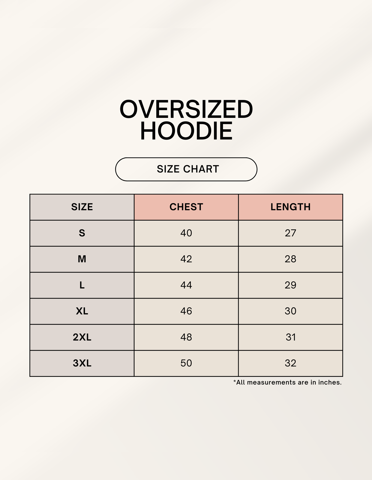 1745035246sizechart.png Unisex Oversized Hoodie 6