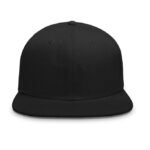 Snapback Cap Plain Available In Black Color