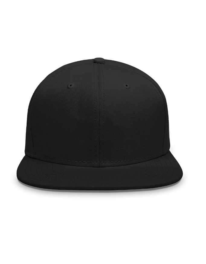 Snapback Cap Plain Available In Black Color