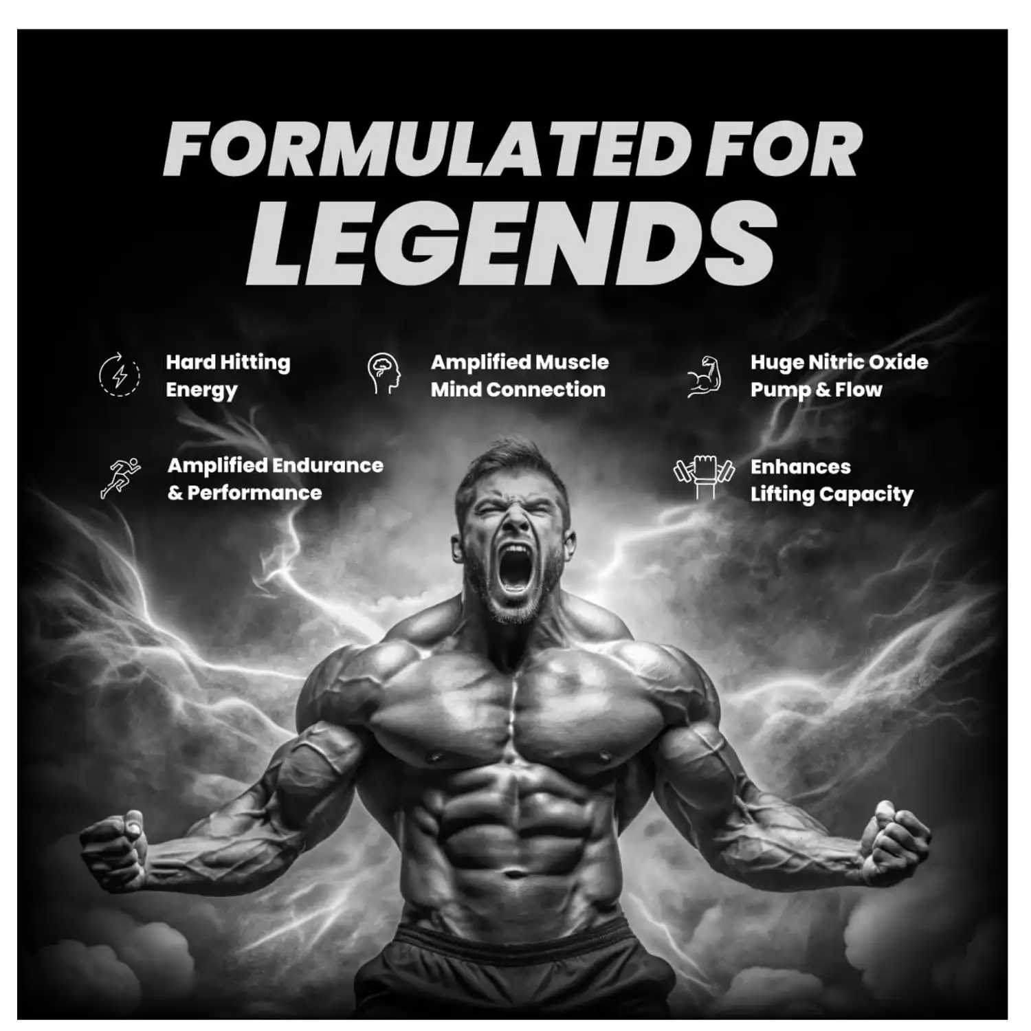 Bigmuscles Nutrition Karnage Black Preworkout 420g (Sex On The Beach) End of Pre-Workouts: Karnage Black has been formulated to boost your workout performance from every angle possible. This pre workout will deliver intense and long-lasting energy, skin-tearing muscle pumps, laser focus, and explosive power. And the best thing is that once Karnage Black wears off; it won't leave you feeling fatigued - there is no crash! You will not be disappointed by the potency of Karnage Black