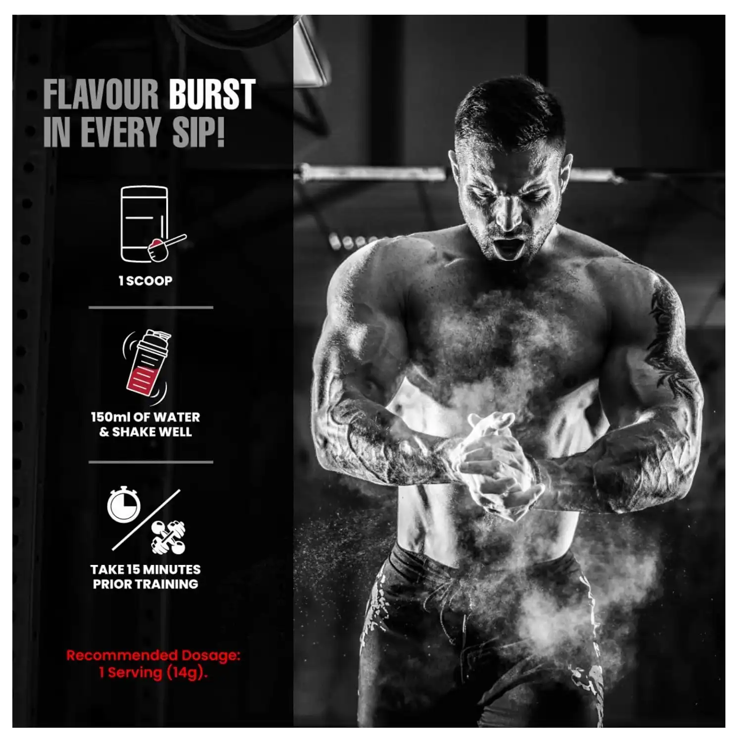 Bigmuscles Nutrition Karnage Black Preworkout 420g (Sex On The Beach) End of Pre-Workouts: Karnage Black has been formulated to boost your workout performance from every angle possible. This pre workout will deliver intense and long-lasting energy, skin-tearing muscle pumps, laser focus, and explosive power. And the best thing is that once Karnage Black wears off; it won't leave you feeling fatigued - there is no crash! You will not be disappointed by the potency of Karnage Black