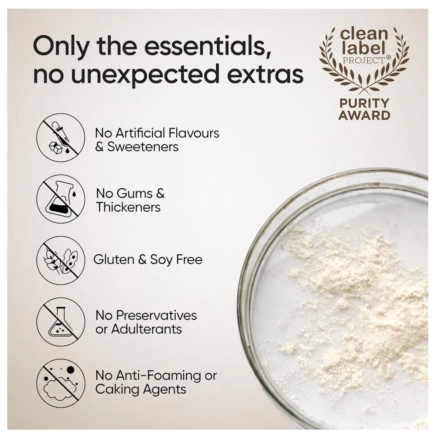 Wellbeing Nutrition Clean Whey Protein Isolate 1kg Unflavoured Native whey is extracted directly from milk using cold processing that preserves its natural 3 dimensional protein structure and bioactive fractions such as β lactoglobulin, α lactalbumin, lactoferrin, and immunoglobulins. With this structure intact, digestive enzymes can act efficiently in the stomach and small intestine, allowing amino acids to be released early and used effectively for muscle support. This reduces the amount of undigested protein reaching the colon, limiting fermentation and bloating. The outcome is smoother digestion kinetics and better tolerance compared to heavily processed whey.