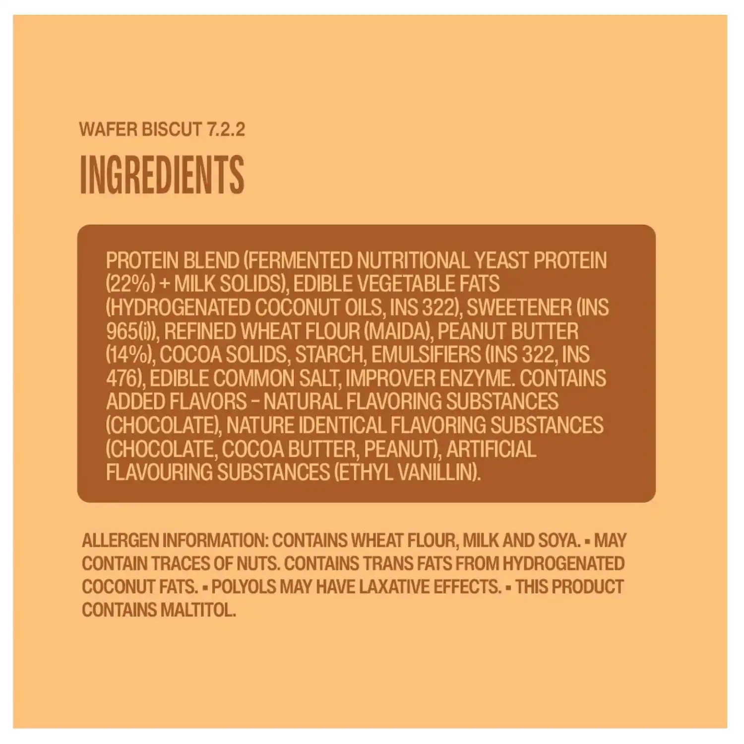 Superyou Protein Wafer Bars Choco Peanut Butter(Pack of 10) 10g Protein, 3g Fiber, No Added Sugar|Yeast Fermented Protein|Energy Bars|Crunchy Wafer Bar|100% Vegetarian|No Palm Oil|400g